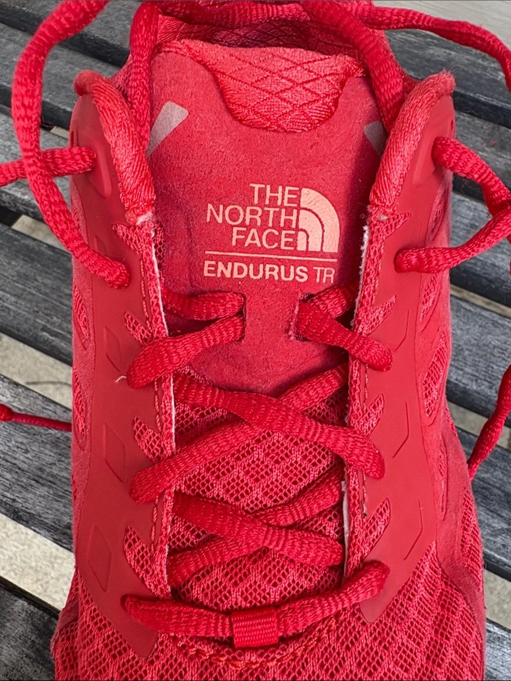 The North Face lightweight red